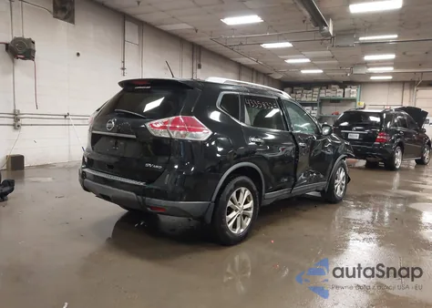 2016 Nissan Rogue Sv z USA, uszkodzony, nr VIN KNMAT2MVXGP650064